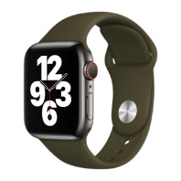 Ремешок на Apple watch 38/40/41mm Sport Band S/M Dark khaki